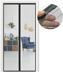 Door Mosquito Net with Velcro with Magnetic Clasp 220x85cm
