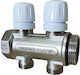 Συλλέκτης Evo 1 1/4" 2 Οπών Ίσιος Cherbros