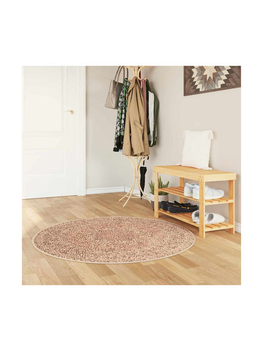 vidaXL Non-Slip Rectangular Yellow Rug 120x120cm