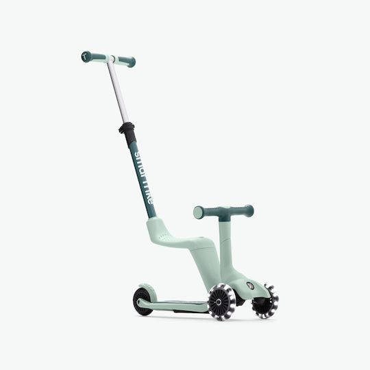 SmarTrike Παιδικό Πατίνι Αναδιπλούμενο Xtend LED Mini Ride Τρίτροχο με Κάθισμα για 9+ Ετών Πράσινο 2501304