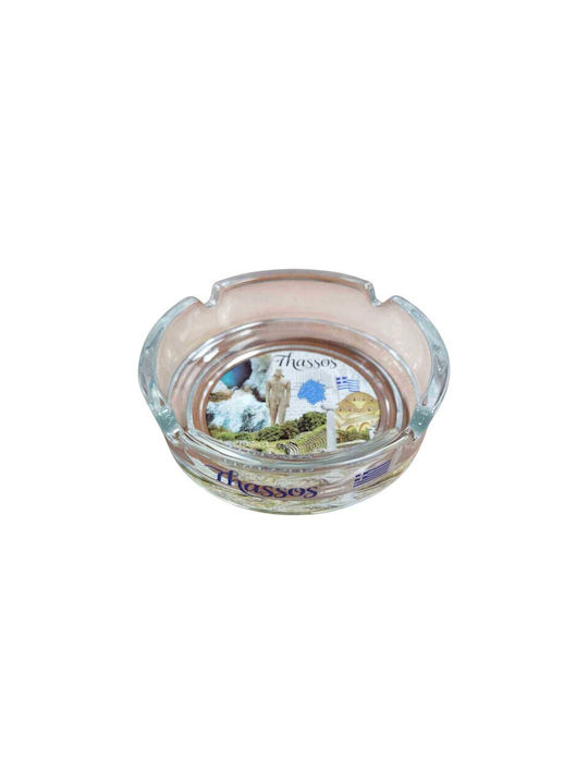 Glas Aschenbecher Zigarette