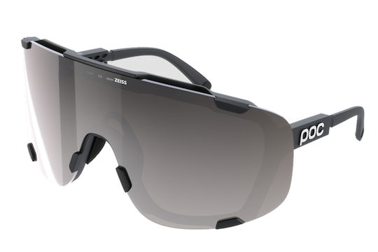 Poc Cycling Glasses with Beige Frame and Transparent Lenses