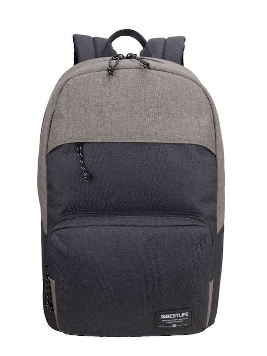 Bestlife Alpha Раница 46x30x20см 15.6 Инчов Отделение За Лаптоп Морско Синьо Сиво