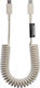 Native Union Usb-c To Usb-c Cable 60w Coiled 1.2m Pop Series Fast Charging Beige