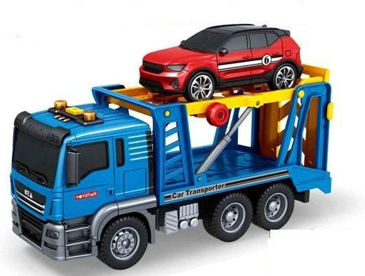 Blue Toys Транспортен Камион За Превоз На Превозни Средства