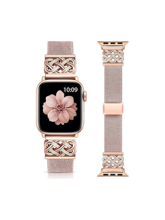 Λουράκι Celtic Stretchy Band Rose Gold Apple Watch 38 40 41 42 Series 10/11