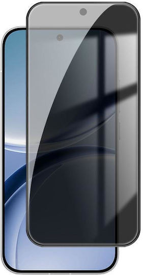 Vollflächig gehärtetes Glas Schwarz Poco X8 Pro