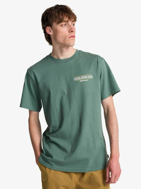 Billabong Short Sleeve Green Blouse
