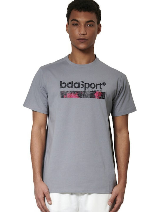 Body Action T-Shirt Silber Grau