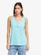 Damen Bluse Blau