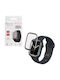 Volte-tel Tempered Glass Apple Watch 7 8 9 45mm 3d Curved Aluminium 1.9'' 0.30mm Full Cover & Installation Tool Silver 5205308417023