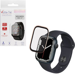 Volte-tel Tempered Glass Apple Watch 7 8 9 45mm 3d Curved Aluminium 1.9'' 0.30mm Full Cover & Installation Tool Gold 5205308417054 Volte-tel Tempered Glass Apple Watch 7 8 9 45mm 3d Curved Aluminium 1.9'' 0.30mm Full Cover & Installation Tool Gold 5205308417054