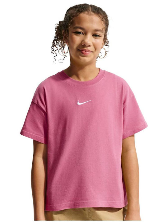 Nike Kids T-shirt Pink Sportswear