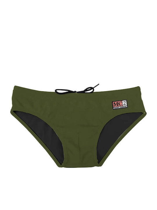 MC2 Men's Swimwear Slip Green