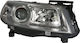 Carro Φανάρι Εμπρός Ε Tyc Κατάλληλο Renault Megane Cabrio 2006-2010 Em0/em1 7701063220 Δεξί 1 Τεμ