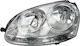 Carro Front Light Chrome Mirror E Tyc Suitable For Vw Golf V Variant 2007-2009 1k5 1k6941029p Left 1 Piece