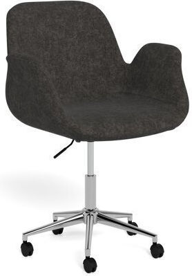 Epipla1.gr Oakland 102 Office Chair with Adjustable Arms Dark Grey