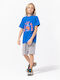 Kids Set with Shorts Summer 2 Pieces Blue