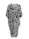 Mat Fashion Women's Black Beach Caftan 0043.7534.N-black