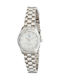 U.S. Polo Assn. Womens Watch Battery with Silver Metal Bracelet
