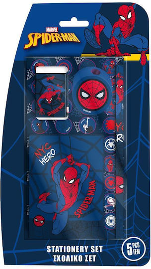 Σχολικο Σετ 5τεμ Spiderman Protector New York