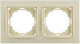 Double Frame Cream Nilson Thor
