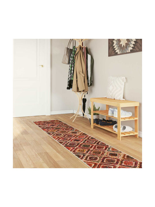 vidaXL Marsa Non-Slip Multicolour Runner Rug 50x350cm