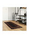 vidaXL Marsa Non-Slip Runner Rug Black 50x150cm