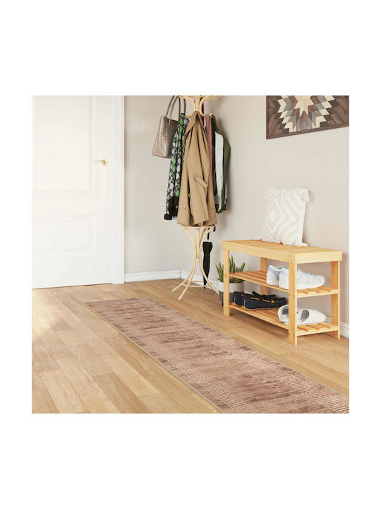 vidaXL Marsa Non-Slip White Runner Rug 50x450cm