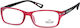 Montana Eyewear Γυαλιά Πρεσβυωπίας +2.50 σε Κόκκινο χρώμα