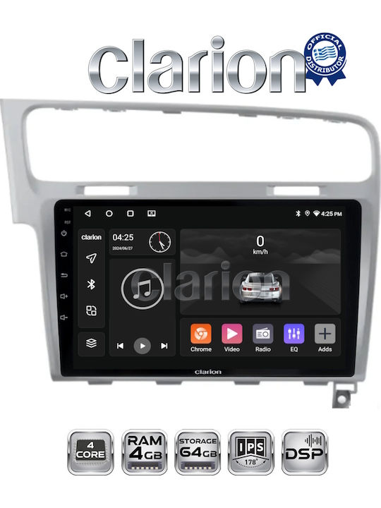 Clarion Gl32591s Οθόνη Oem Multimedia Αυτοκινήτου 0 Carplay Androidauto Bt Gps Wifi Gprs