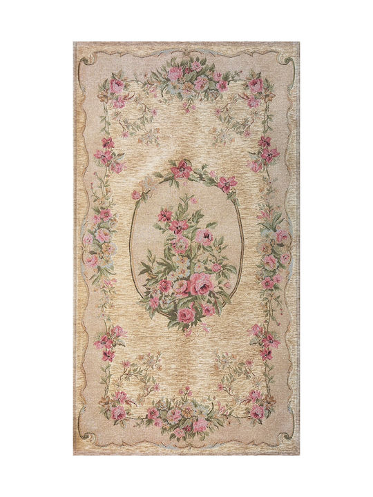 Klonaras Aubusson 204 Неплъзгащ Се Килим Правоъ...