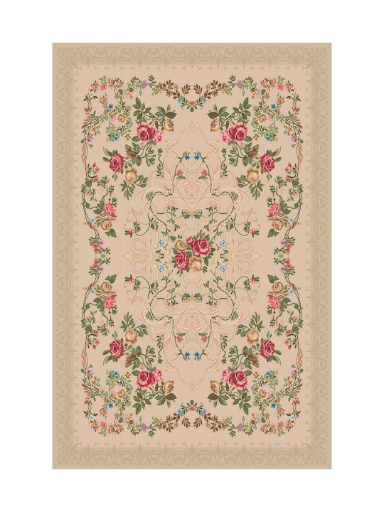 Klonaras Aubusson 290 Non-slip Rectangular Living Room Rug 60x90cm