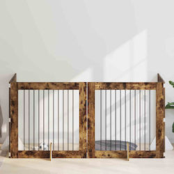 vidaXL Divider De Verandă Din Lemn Pentru Câini...