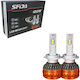 Sfida Car Lamps LED H7 120W 12000 Lumens Set 2 Pieces H7 LED Car Headlight Bulbs TF227839