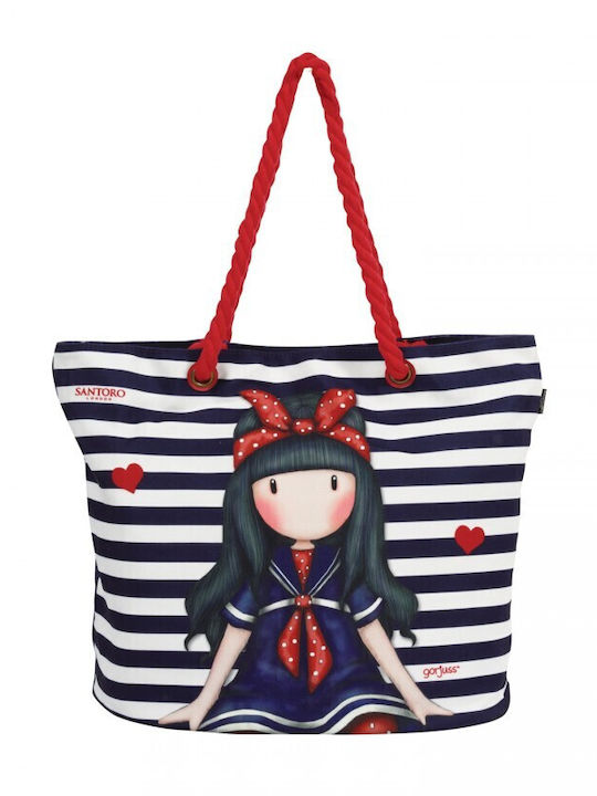 Santoro Kids Beach Bag Red 58x38x20cm