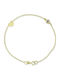 Ortaxidis Women's Bracelet with Eye Design from 9K Gold
