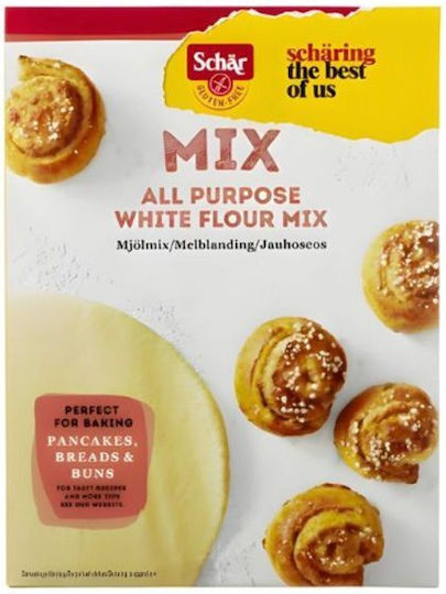 Schar Αλεύρι Γενικής Χρήσης White Mix Χωρίς Γλουτένη & Λακτόζη 500gr