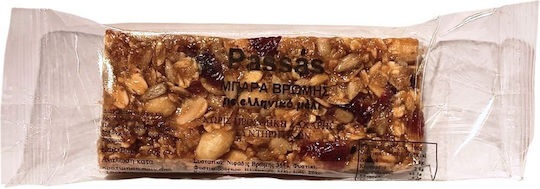 Oat Bar Greek Honey 80g No Sugar & Preservatives Passas