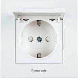 Contact White Cover Panasonic Karre Plus