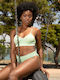 Green Bralette for Pole Dance