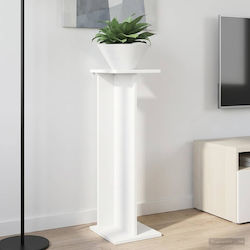 vidaXL Wooden Plant Towers White 25x25.5x80.5 c...