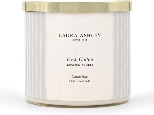 Laura Ashley – Candles – Candle – Big Jar 400 Gr – Fresh Cotton – A2260