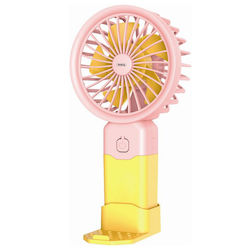 Mini Ventilator USB Rosberg R51760t 2W 8 Cm 38 Minute Autonomie 3 Viteze Eficient Din Punct De Vedere Energetic Roz Galben Mini Ventilator USB Rosberg R51760t 2W 8 Cm 38 Minute Autonomie 3 Viteze Eficient Din Punct De Vedere Energetic Roz Galben
