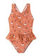 Tutete Kids One-Piece Orange Swimwear