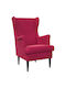 Sessel Samt Rotes 65x79x100cm