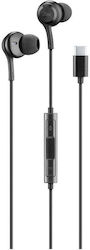 Altec Lansing In-ear Handsfree Ακουστικά με Βύσμα USB-C Μαύρο Altec Lansing In-ear Handsfree Ακουστικά με Βύσμα USB-C Μαύρο