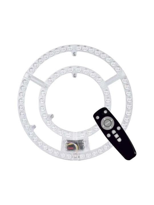 Lightex Plafonieră de Tavan cu LED Integrat și Telecomandă