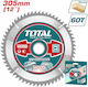 Total Επαγγ Ανταλ Κος Δισκος Φ-305χ30mm 60t Ts42163051 Ts42183057 Tac231923
