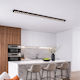 Alista Home LED Iluminare Liniară Comercială Plafon 48W Alb Natural M6.5xA3.5xÎ120cm